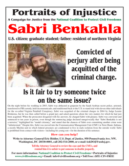 Sabri Benkahla U.S