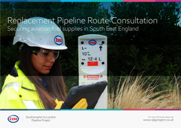 Replacement Pipeline Route Consultation Brochure