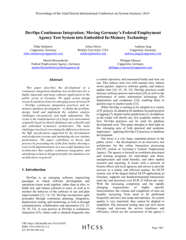 Moving Germany's Federal Employment Agency Test System