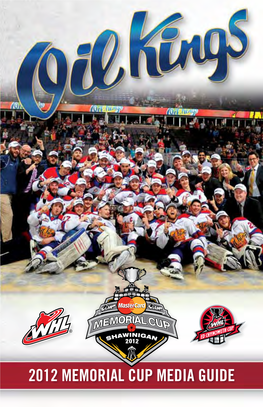 2012 Memorial Cup Media Guide I