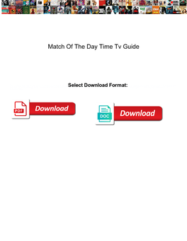 Match of the Day Time Tv Guide