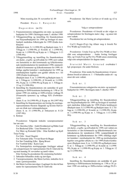 Forhandlinger I Stortinget Nr. 38 S 1998-99 1998 527 Møte