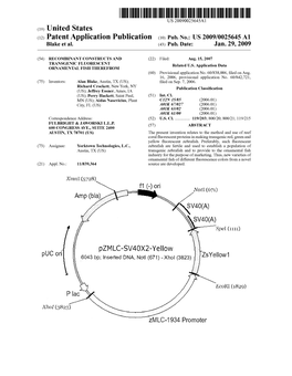 Zsyellow 1 6043 Bp, Inserted DNA, Notl (671)-Xhol (3823)