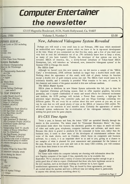 Computer Entertainer - June, 191 ^ Sew Programs from Epyx Week, and Months