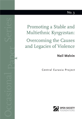 OP-No3-Promoting a Stable and Multiethnic Kyrgyzstan-05-15-2013