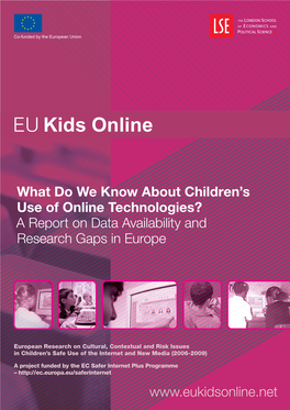 EU Kids Online Report INNER MM.Indd