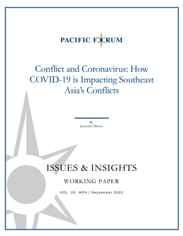 Conflict and Coronavirus: How COVID-19 Is Impacting Southeast Asia’S Conflicts
