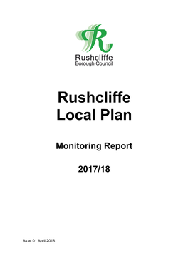 Local Plan Monitoring Report 2018