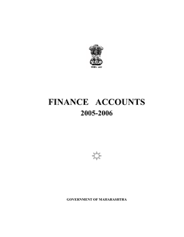 Finance Accounts 2005-2006