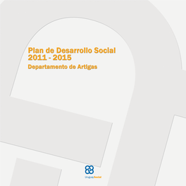 Plan De Desarrollo Social 2011-2015. Departamento De Artigas