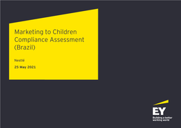 Marketing to Children Compliance Assessment (Brazil)