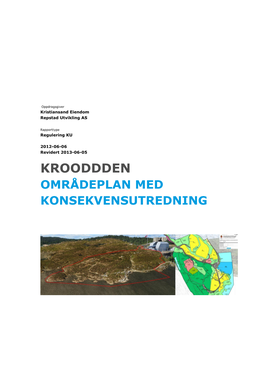 Krooddden Områdeplan Med Konsekvensutredning