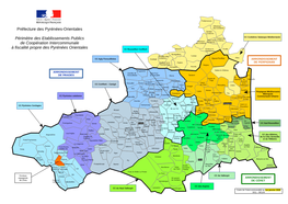 Préfecture Des Pyrénées-Orientales Périmètre Des Etablissements Publics De Coopération Intercommunale À Fiscalité Propre