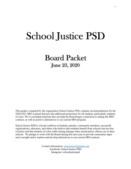 School Justice PSD