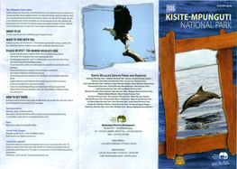 Kisite-Mpunguti Marine Park