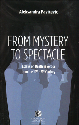 Death and Funeral in Serbia at the Beginning of Third Millennia