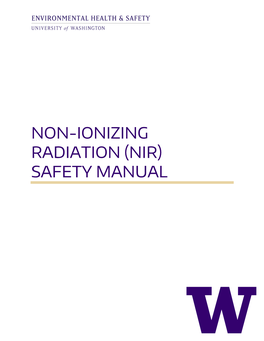 Non-Ionizing Radiation Safety Manual │ June 2017 Page 2 of 45