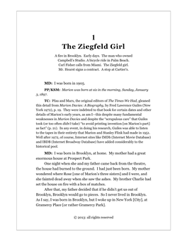 The Ziegfeld Girl