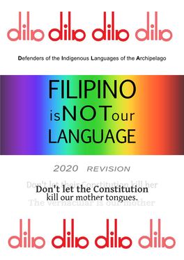 FILIPINO Isnotour LANGUAGE