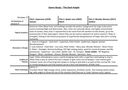 Genre Study - the Dark Knight