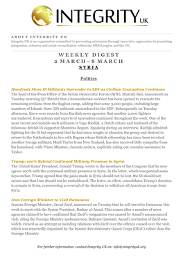 Weeklydigest 2 March