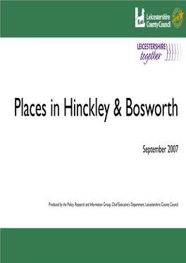 Hinckley & Bosworth