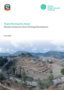 Thaha Municipality, Nepal Situation Analysis for Green Municipal Development