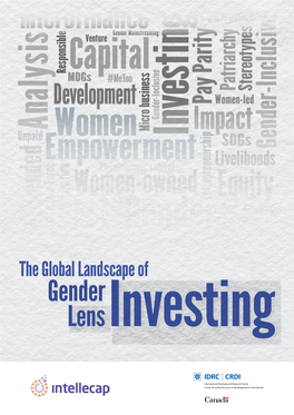 The Global Landscape of Gender Lens Investing