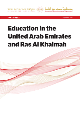 Education in the United Arab Emirates and Ras Al Khaimah