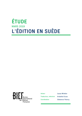 L'édition En Suède (2019)