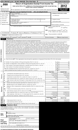 Return of Organization Exempt from Income