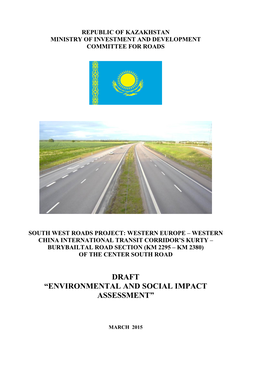 Environmental and Social Impact Assessment”