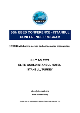 Conference Program