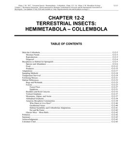 Volume 2, Chapter 12-2: Terrestrial Insects: Hemimetabola