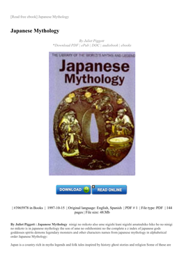 Japanese Mythology