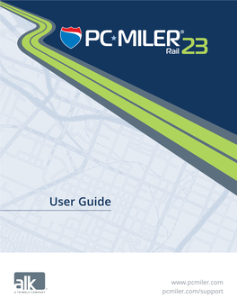 PC*MILER|Rail User's Guide