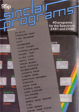 Sinclair Programs