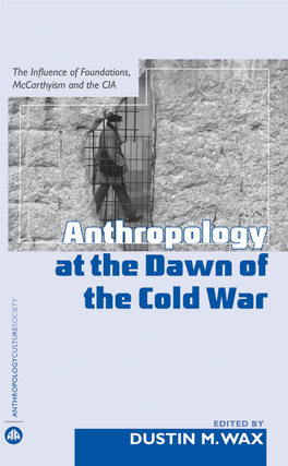 Anthropology at the Dawn of the Cold War