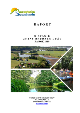 Raport O Stanie Gminy Brudzeń Duży Za 2019