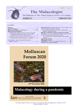 Malacology During a Pandemic