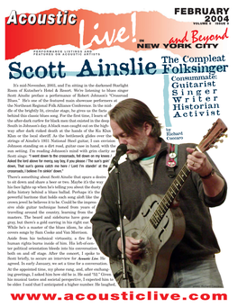 Acoustic Live:Ainslie Issue