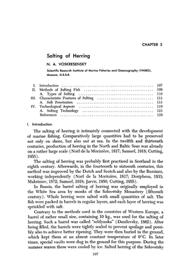 Salting of Herring