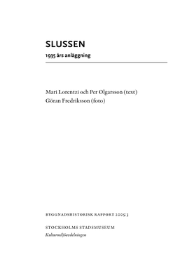 Pdf-Dokument Slussen, Del 1