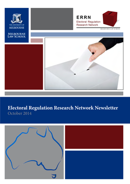 October 2014 Table of Contents