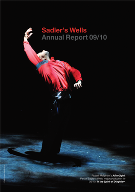 Sadler's Wells Annual Report 09/10