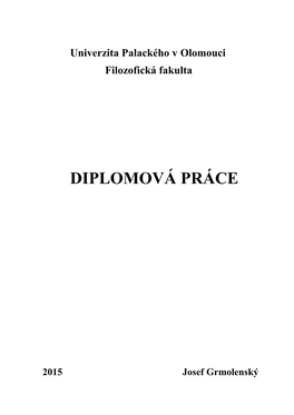 Diplomová Práce