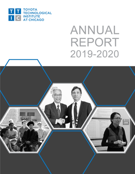 ANNUAL REPORT 2019-2020 Contents