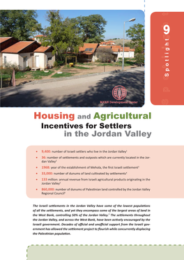 Housing and Agricultural