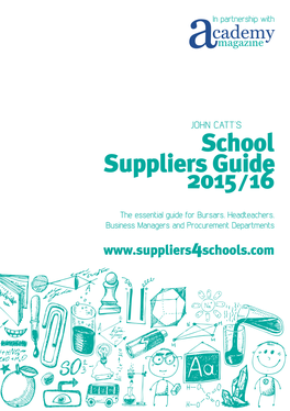 School Suppliers Guide 2015/16