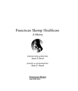 Franciscan Skemp Healthcare a History